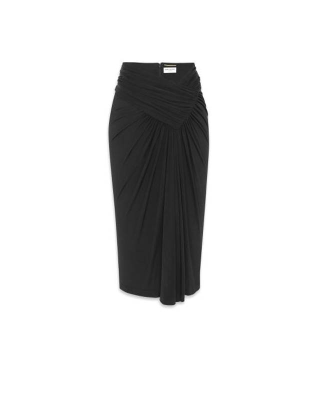 Luxury Saint Laurent Midi Skirt 776439 Y7F981000