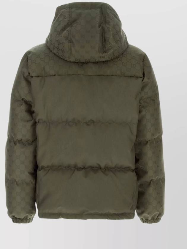 Luxury Gucci Trending 2025 GG Nylon Canvas Padding Green