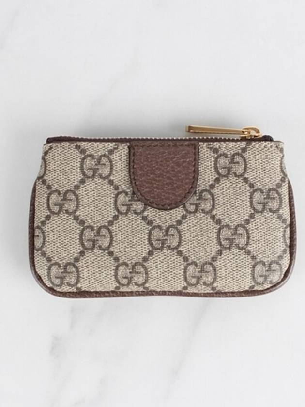 Luxury Gucci Trending 2025 Ophidia key case ring wallet