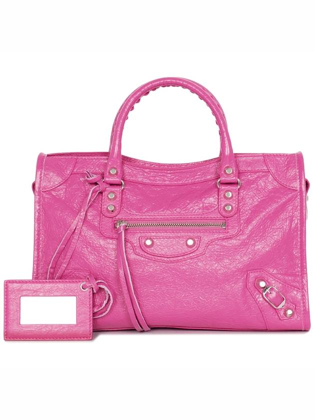 Luxury Balenciaga Classic City Small Tote Bag Pink