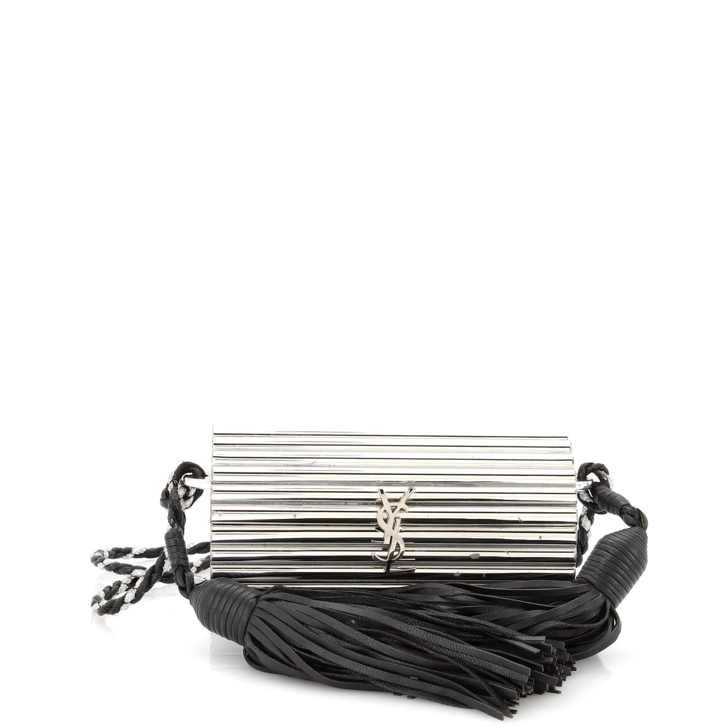 Luxury Saint Laurent Opium Box Bag Plexiglass