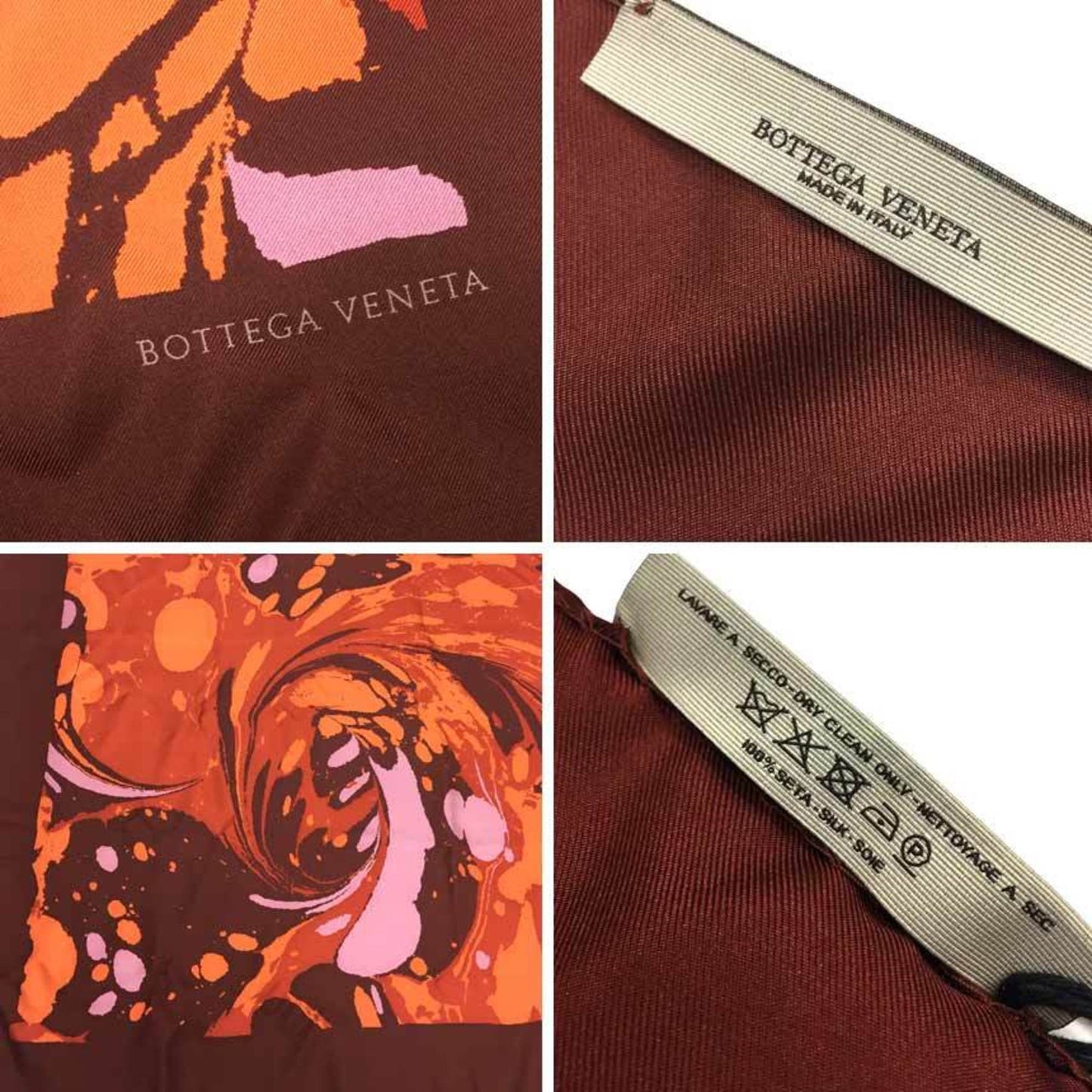 Luxury Bottega Veneta   Silk Scarf ()