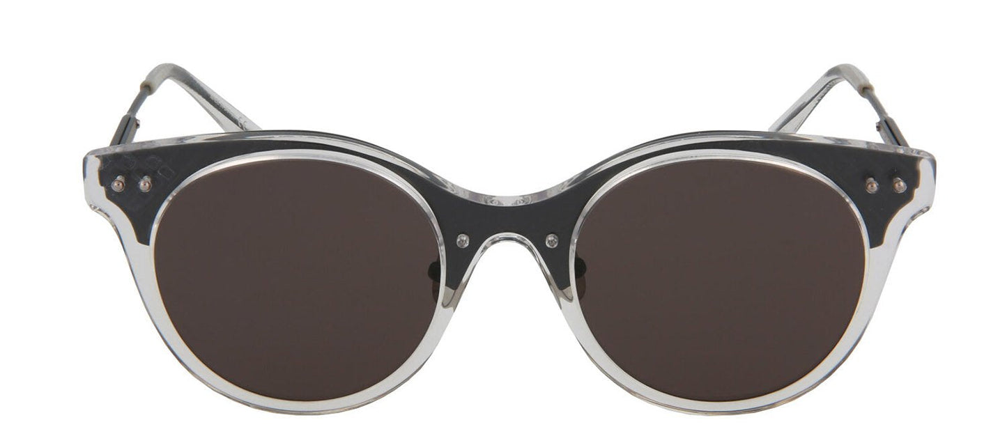 Luxury Bottega Veneta BV0143S-30001687001 Round/Oval Sunglasses