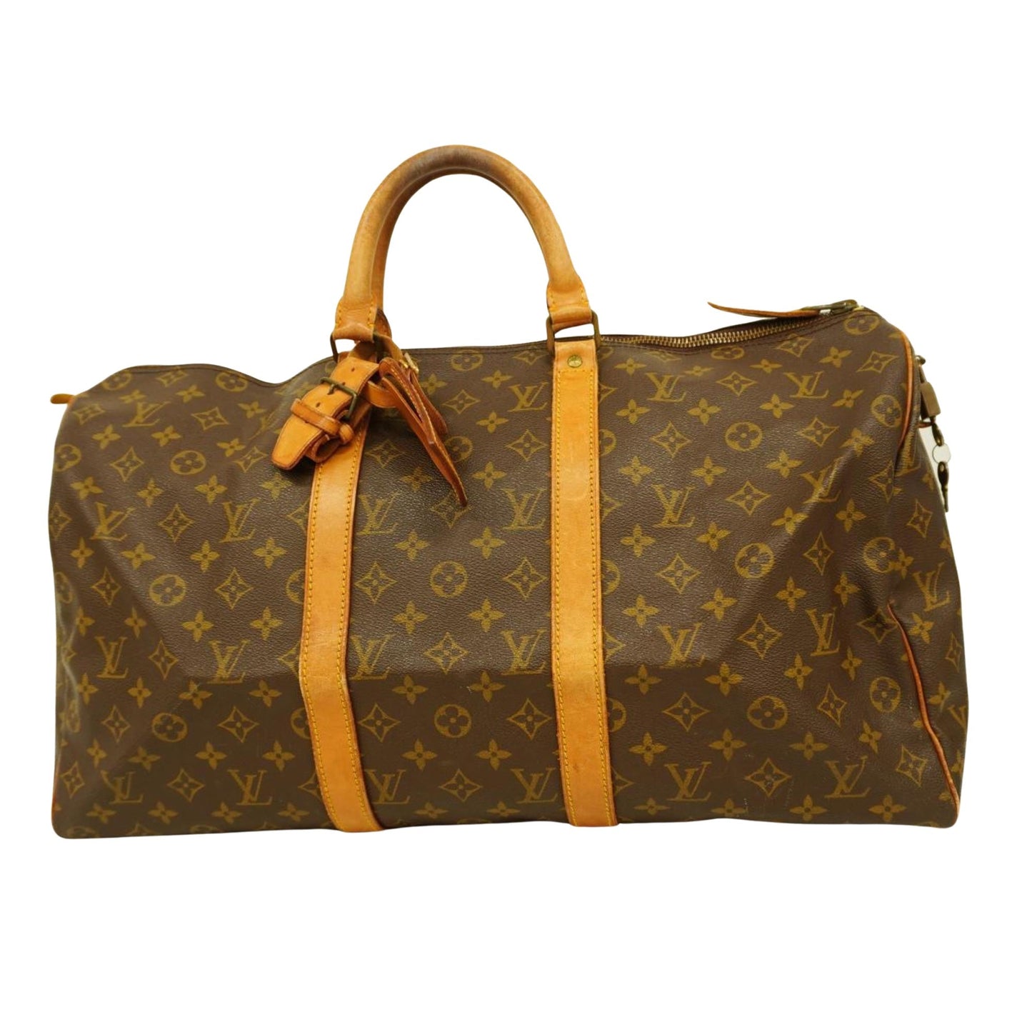 Louis Vuitton Keepall 50  Canvas Travel Bag ()