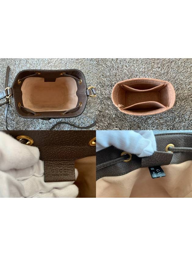 Luxury Gucci Trending 2025 Ophidia GG logo small bucket bag