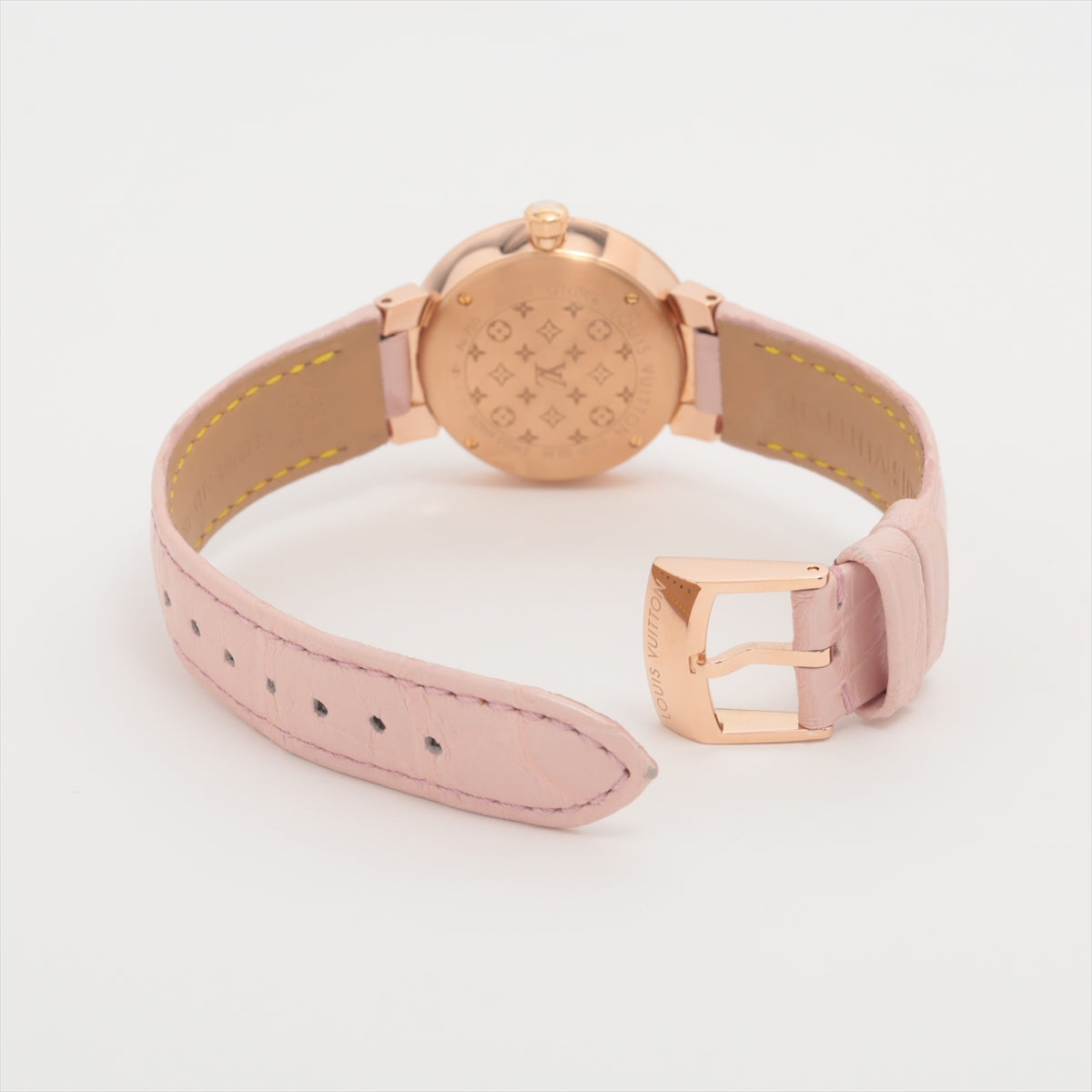 Louis Vuitton Tambur Sacra Q1K09 PG Leather QZ S