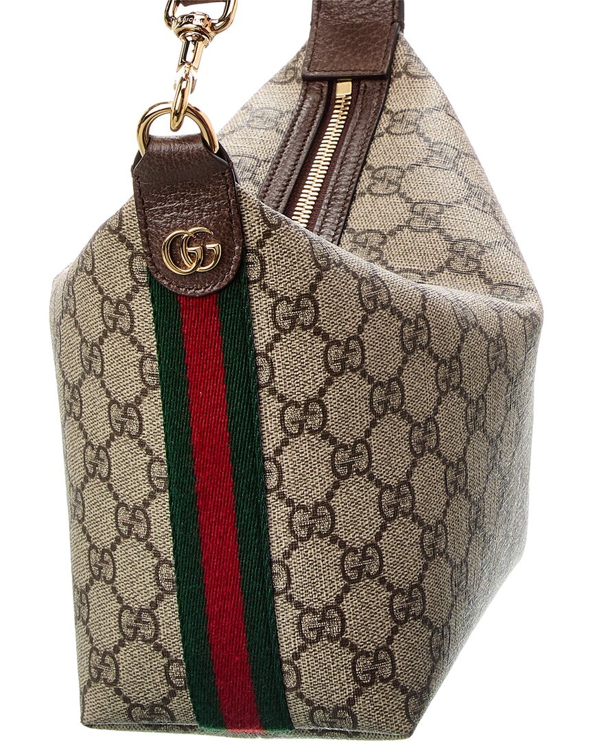 Luxury Gucci Trending 2025 Ophidia Mini GG Supreme Canvas & Leather Shoulder Bag