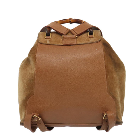 Luxury Gucci Trending 2025 Bamboo  Suede Backpack Bag