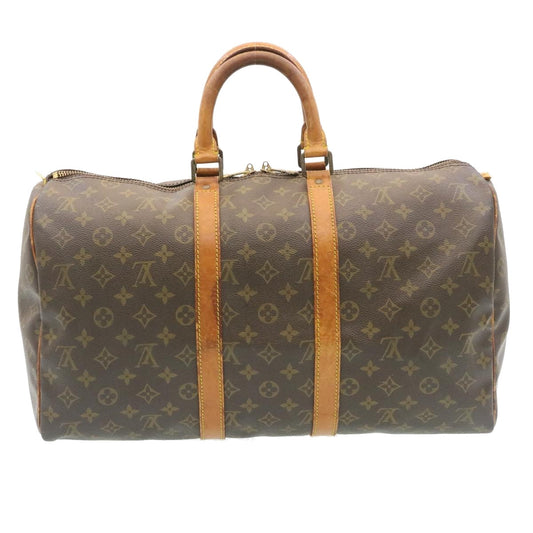 LOUIS VUITTON Monogram Keepall 45 Boston Bag M41428 LV ai231