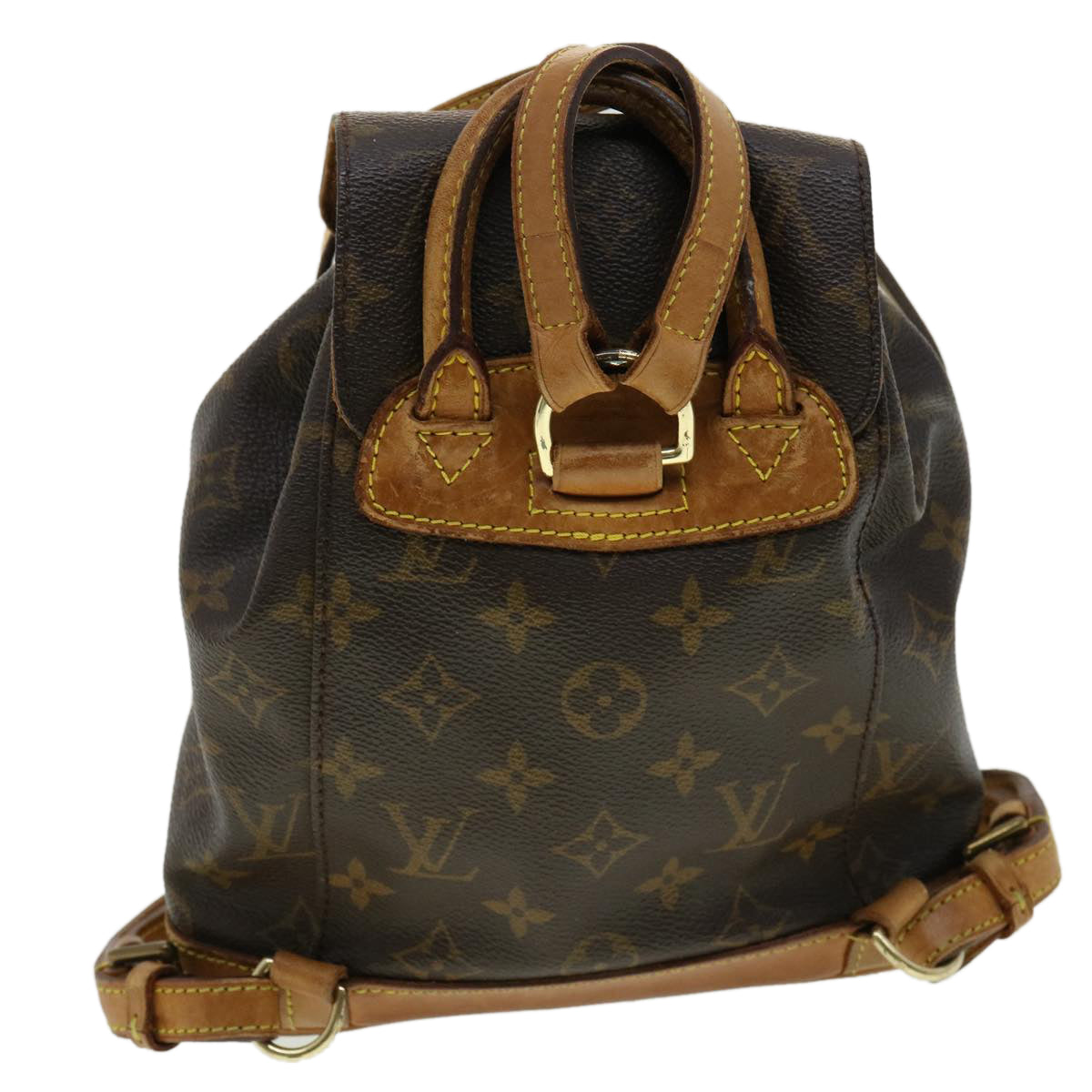 LOUIS VUITTON Monogram Montsouris PM Backpack M51137 LV ai426