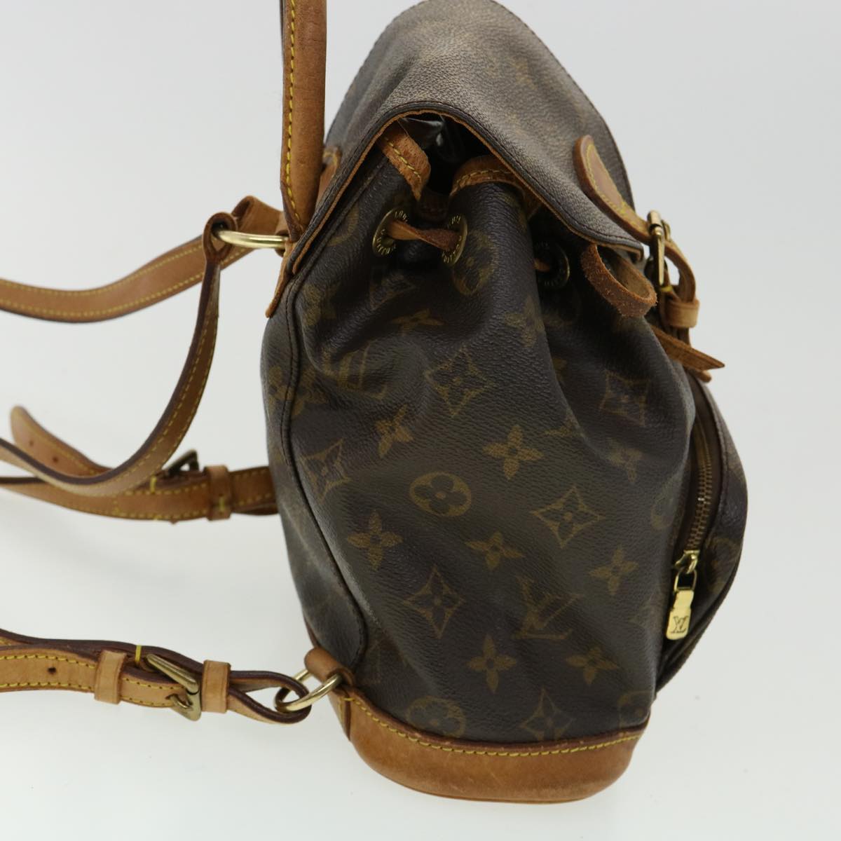 LOUIS VUITTON Monogram Montsouris PM Backpack M51137 LV ai426