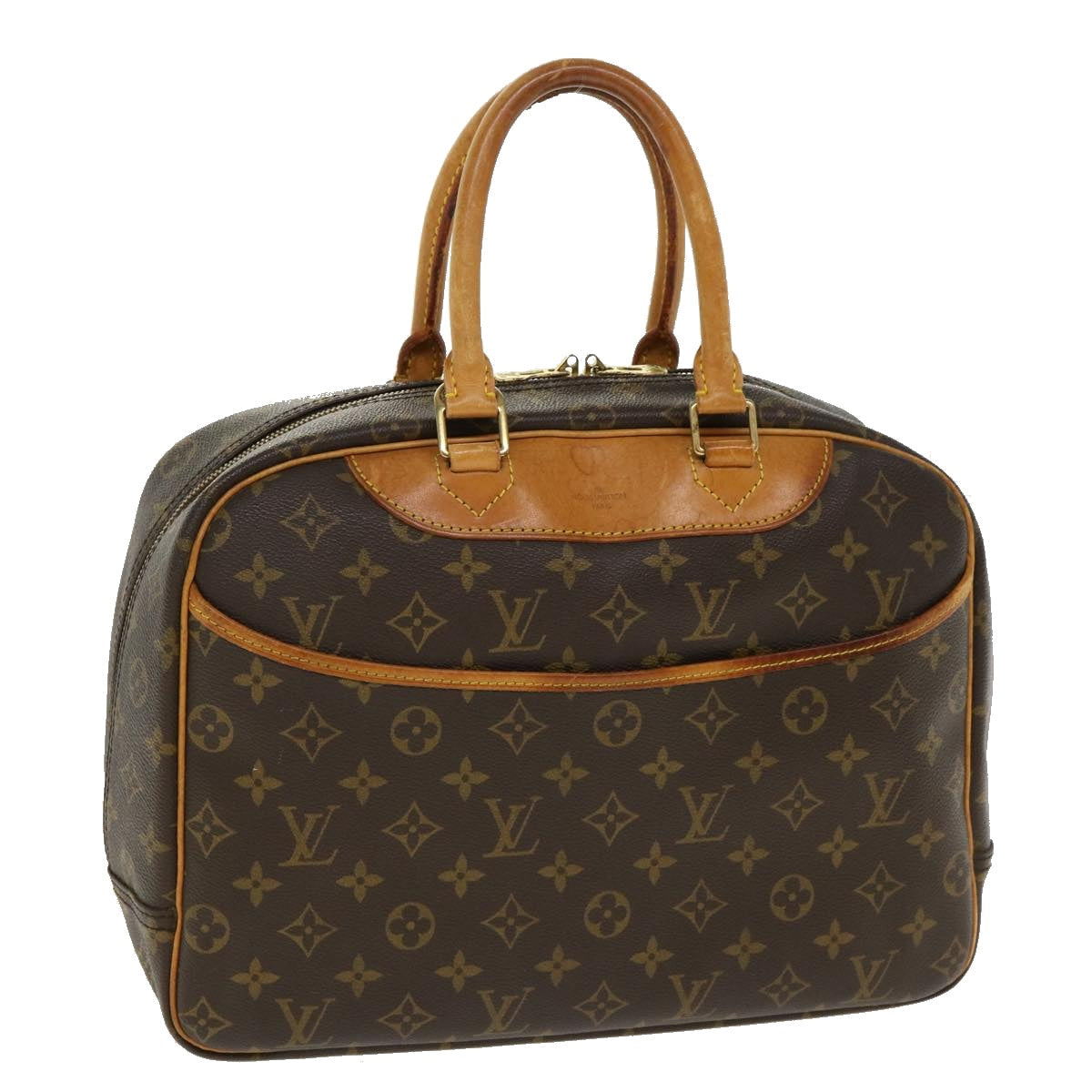 LOUIS VUITTON Monogram Deauville Hand Bag M47270 LV ai478