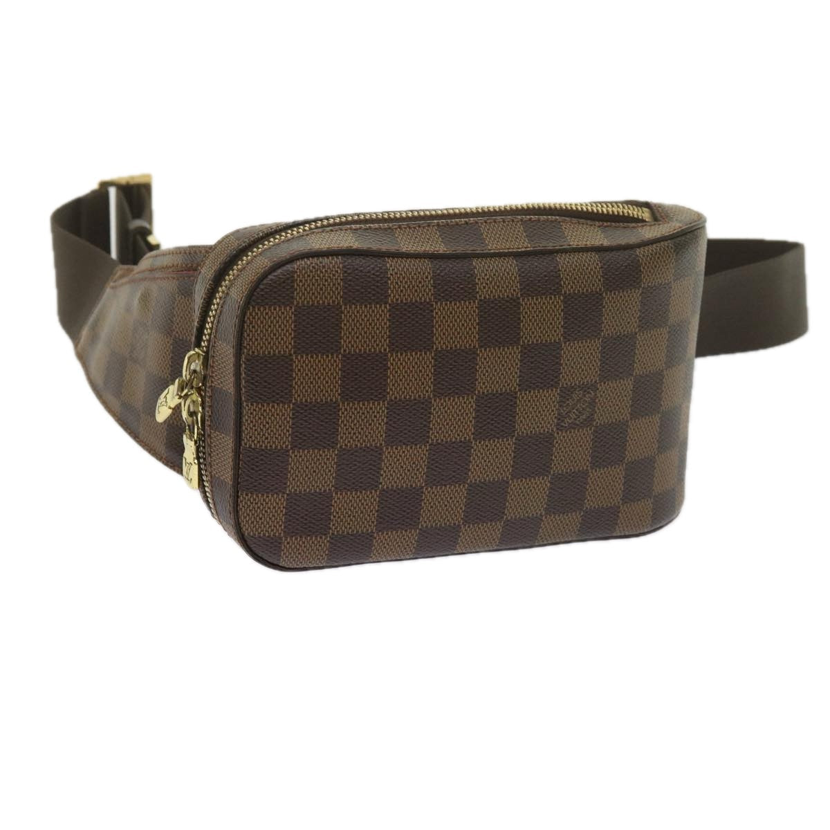 LOUIS VUITTON Damier Ebene Geronimos Shoulder Bag N51994 LV ai673