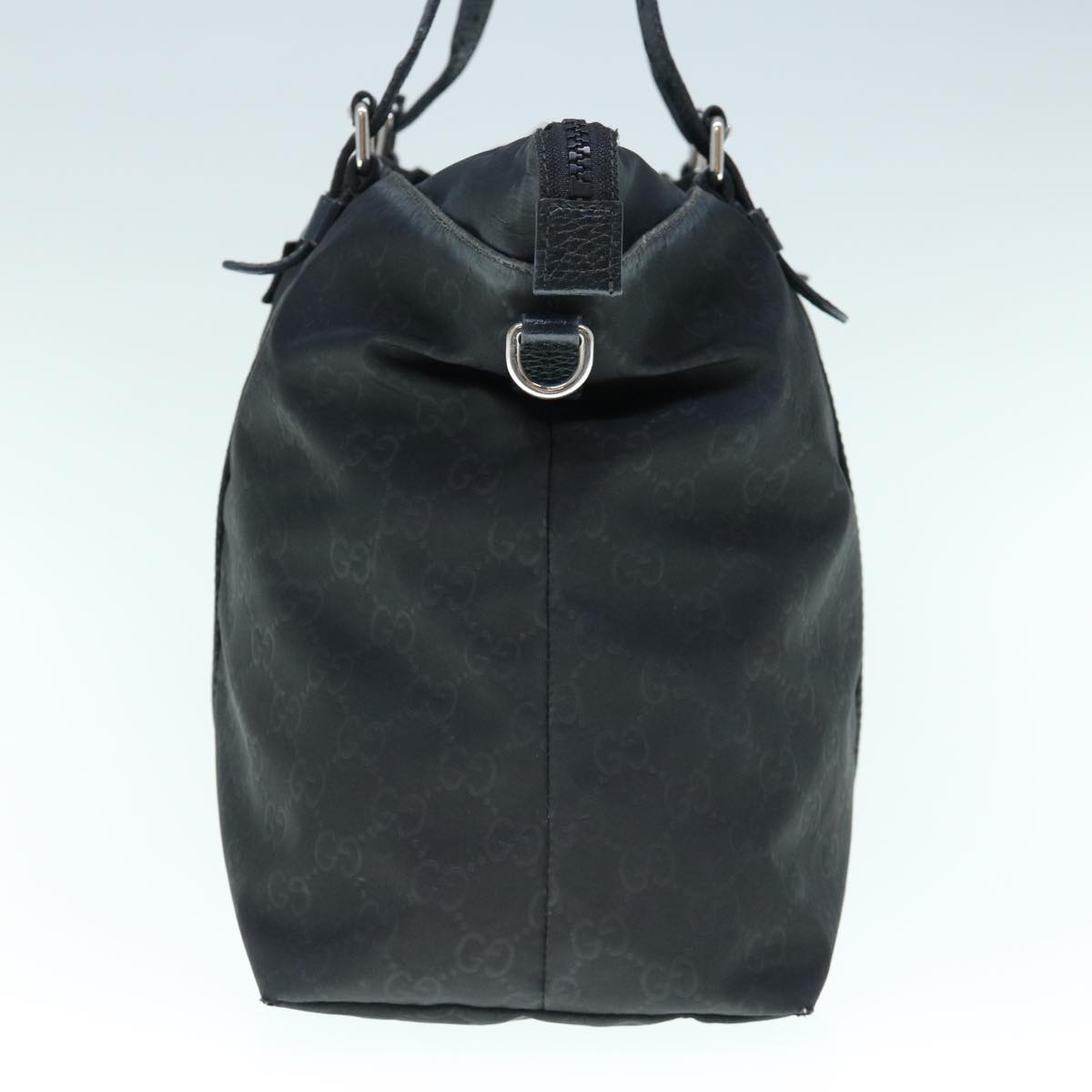 GUCCI GG Canvas Tote Bag Black 387067  ai740