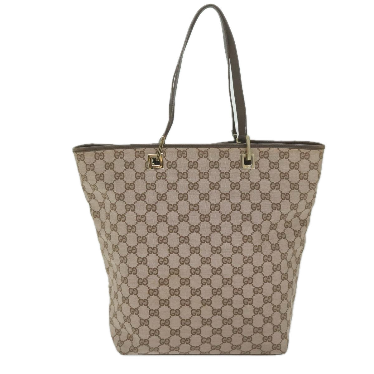 GUCCI GG Canvas Tote Bag Beige 002 1098 1705  ai741
