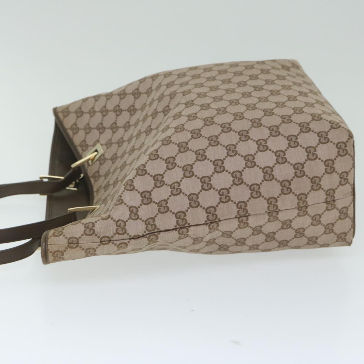GUCCI GG Canvas Tote Bag Beige 002 1098 1705  ai741