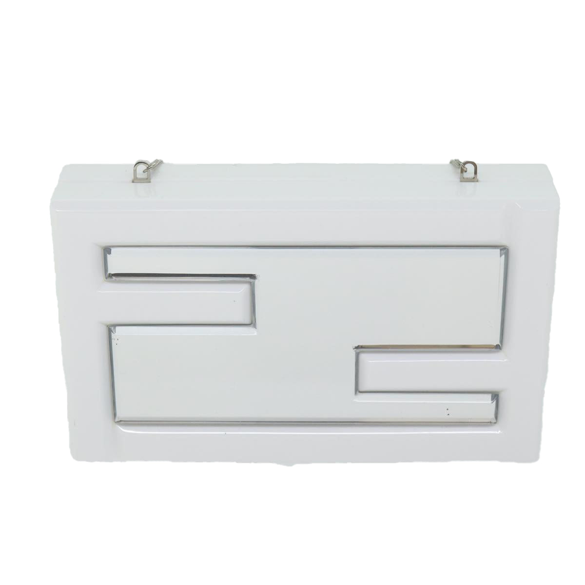 Luxury FendiShoulder Bag Plastic Whiteai758