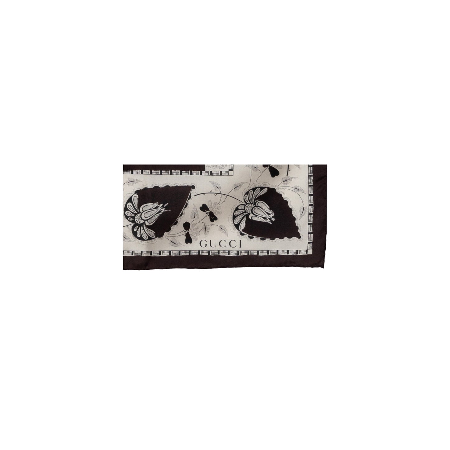 Luxury Gucci Trending 2025 Silk Printed Foulard - '10s