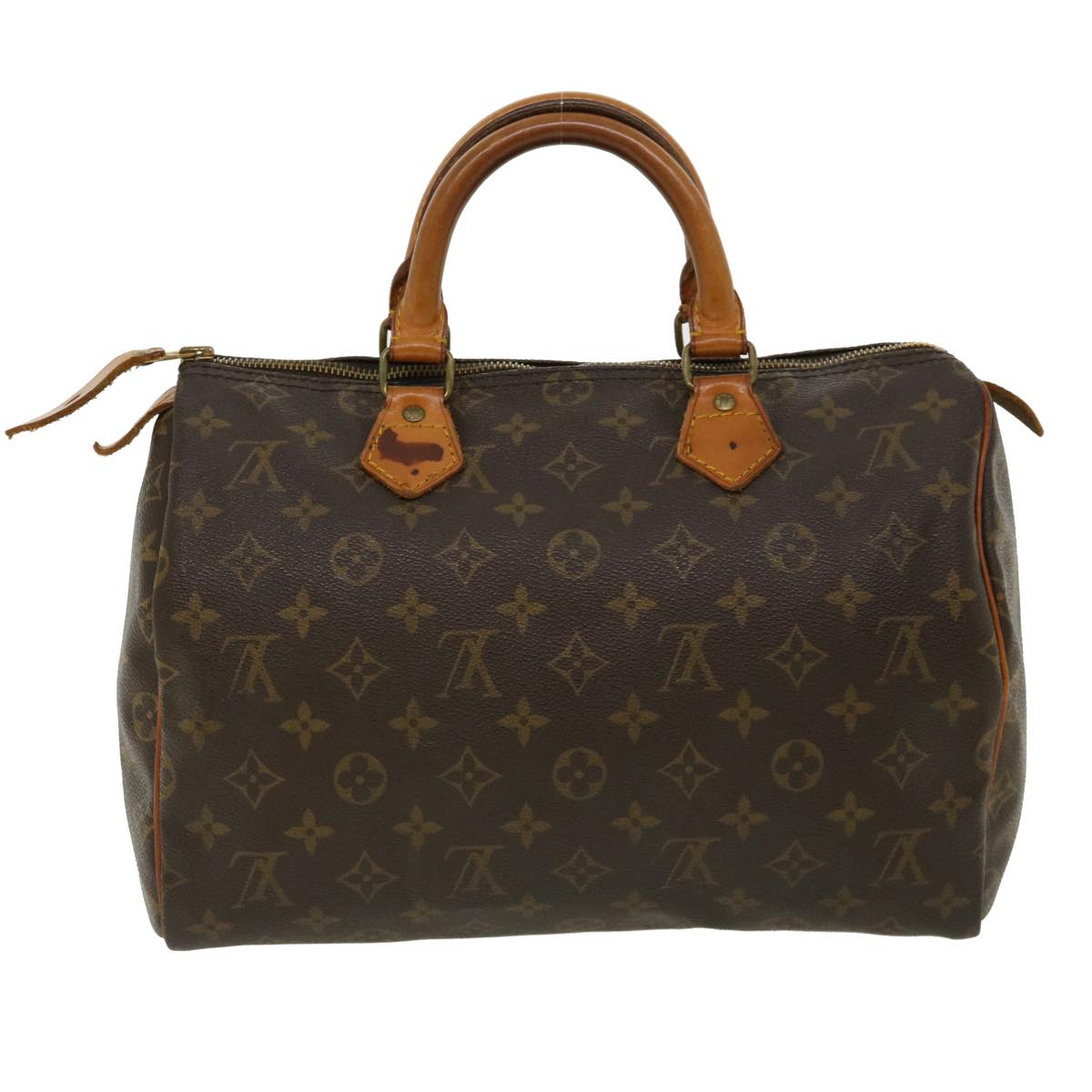 LOUIS VUITTON Monogram Speedy 30 Hand Bag M41526 LV am3137