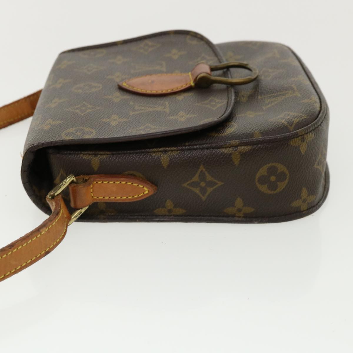 LOUIS VUITTON Monogram Saint Cloud MM Shoulder Bag M51243 LV am3150