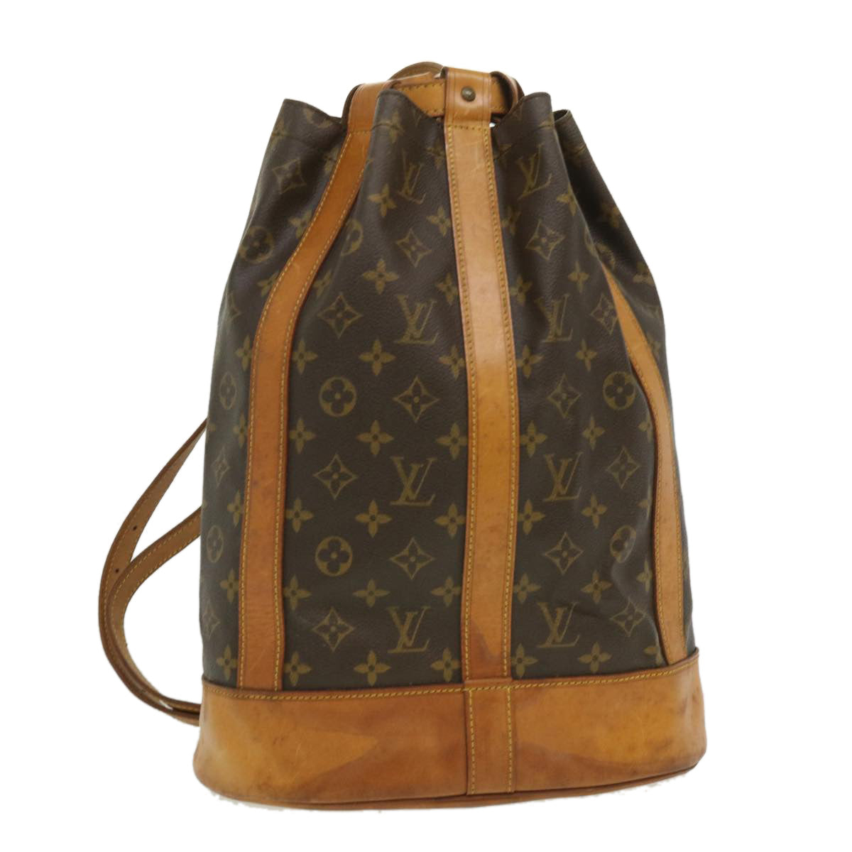 LOUIS VUITTON Monogram Randonnee PM Shoulder Bag M42243 LV am3199