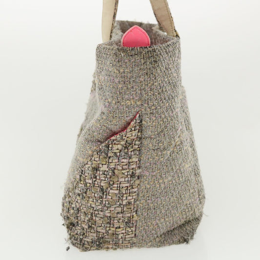 Luxury Chanel Cambon Line Tote Bag Pink Gray CC  am3204