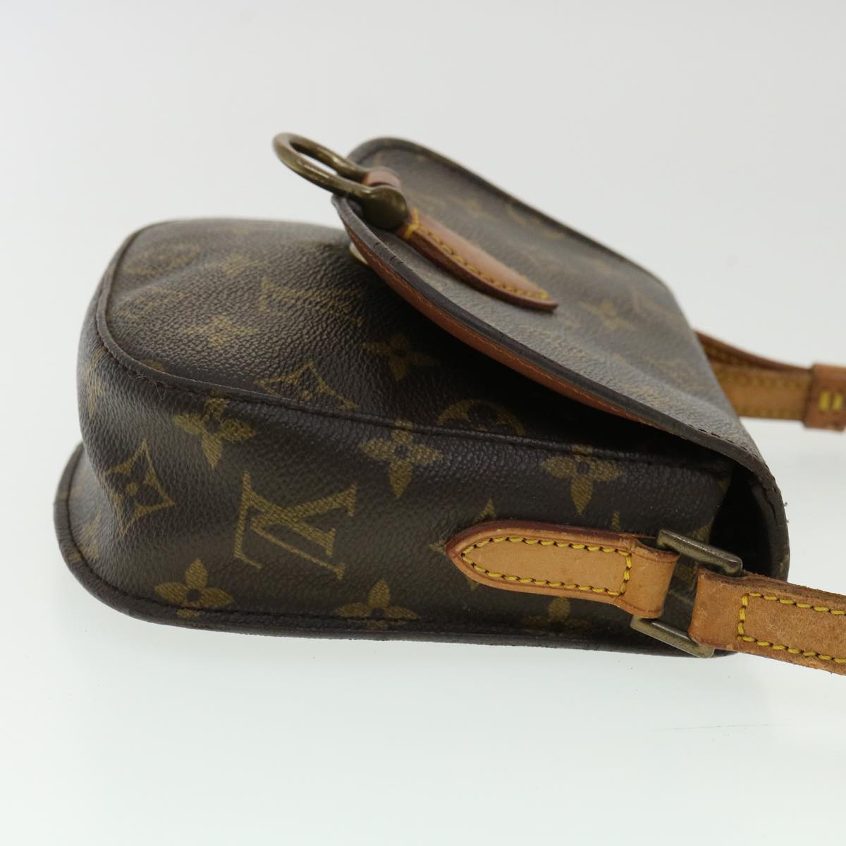 LOUIS VUITTON Monogram Saint Cloud PM Shoulder Bag M51244 LV am3291