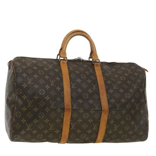 LOUIS VUITTON Monogram Keepall 50 Boston Bag M41426 LV am3431