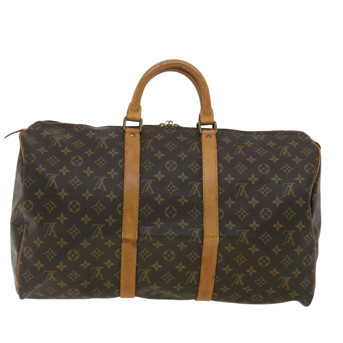 LOUIS VUITTON Monogram Keepall 50 Boston Bag M41426 LV am3431