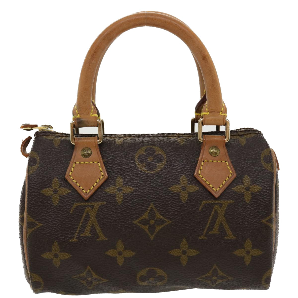 LOUIS VUITTON Monogram Mini Speedy Hand Bag M41534 LV am3662