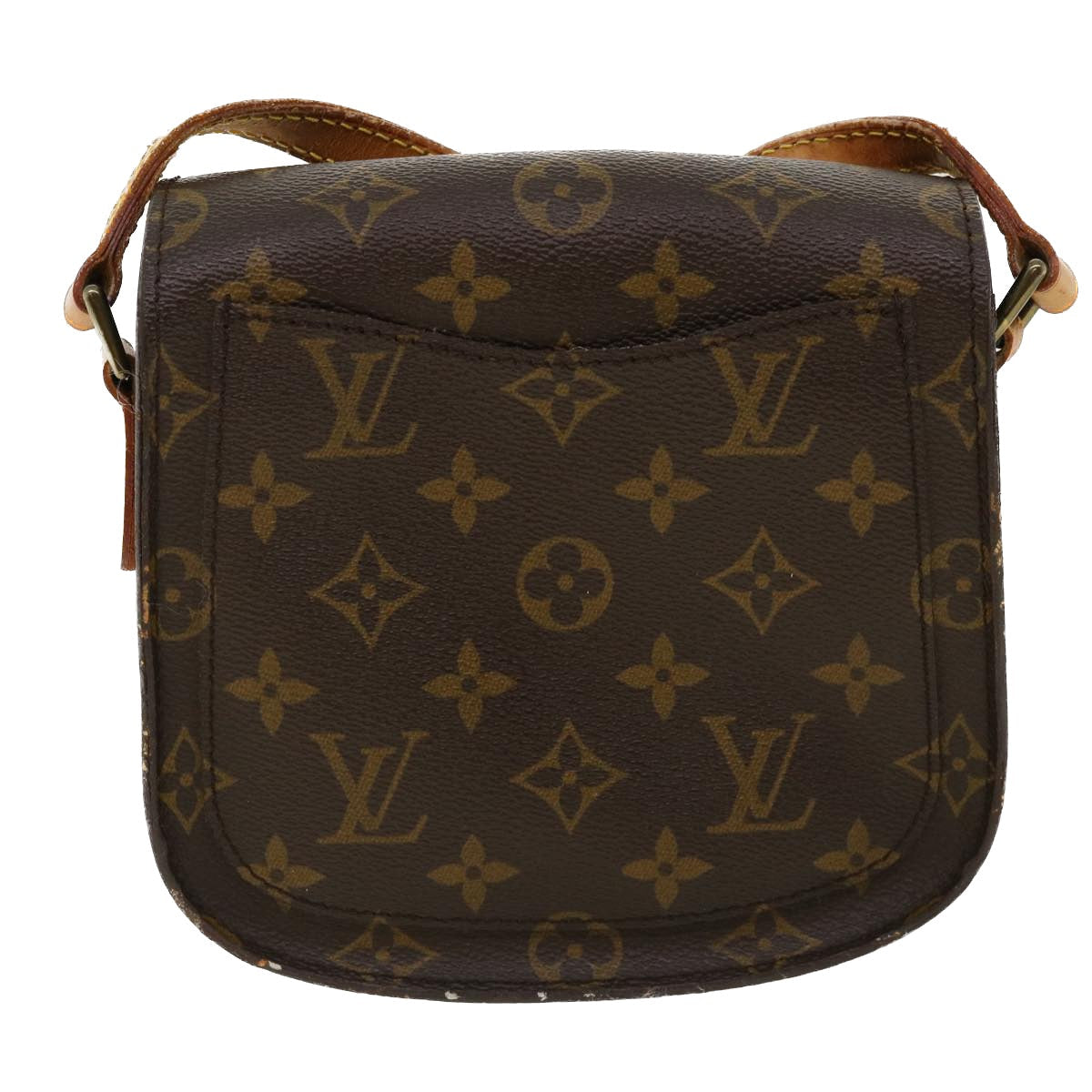 LOUIS VUITTON Monogram Saint Cloud PM Shoulder Bag M51244 LV am3665