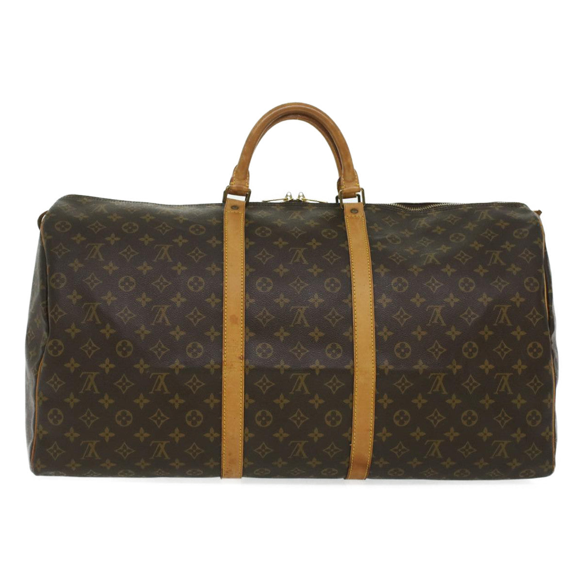 LOUIS VUITTON Monogram Keepall 60 Boston Bag M41422 LV am3829