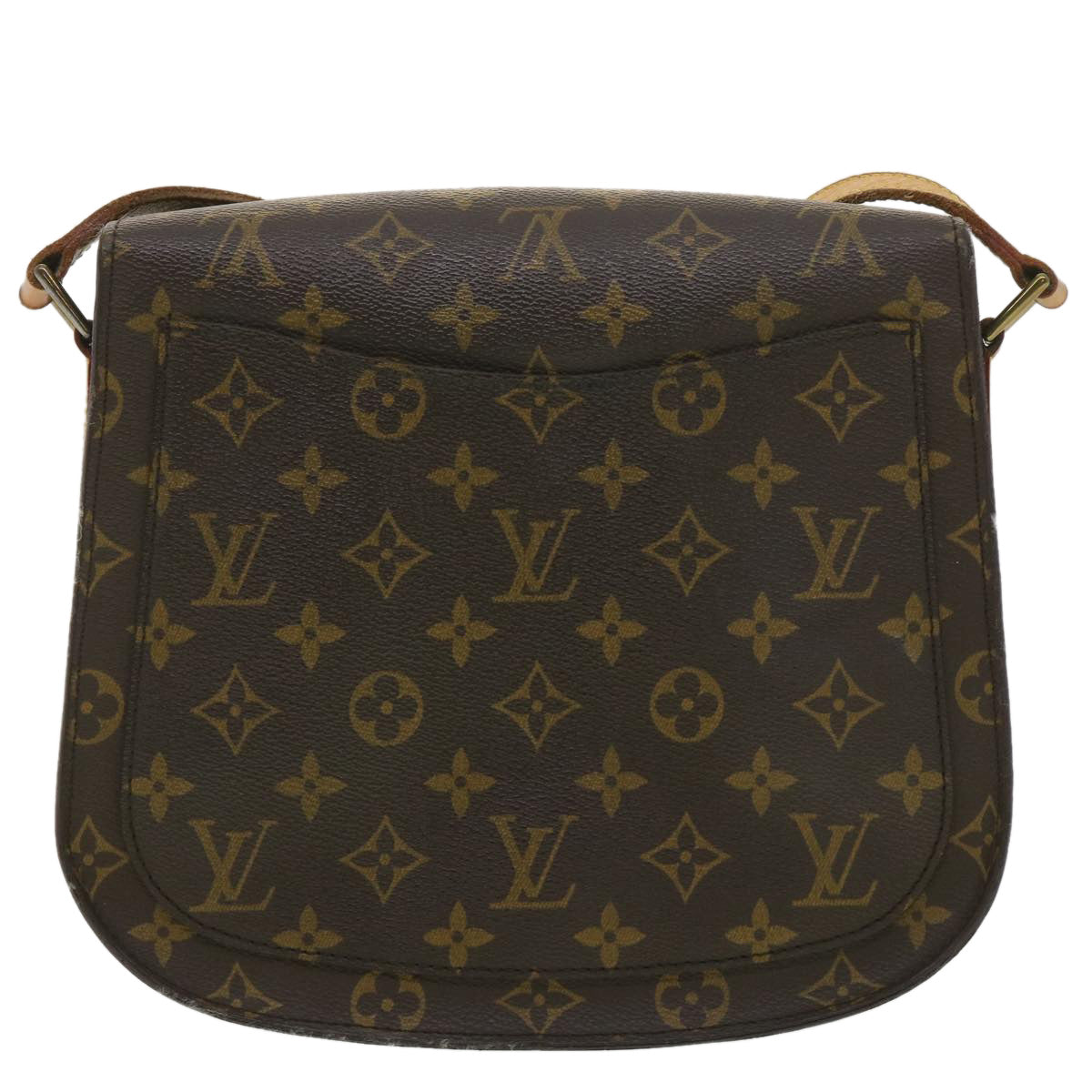 LOUIS VUITTON Monogram Saint Cloud GM Shoulder Bag M51242 LV am3898
