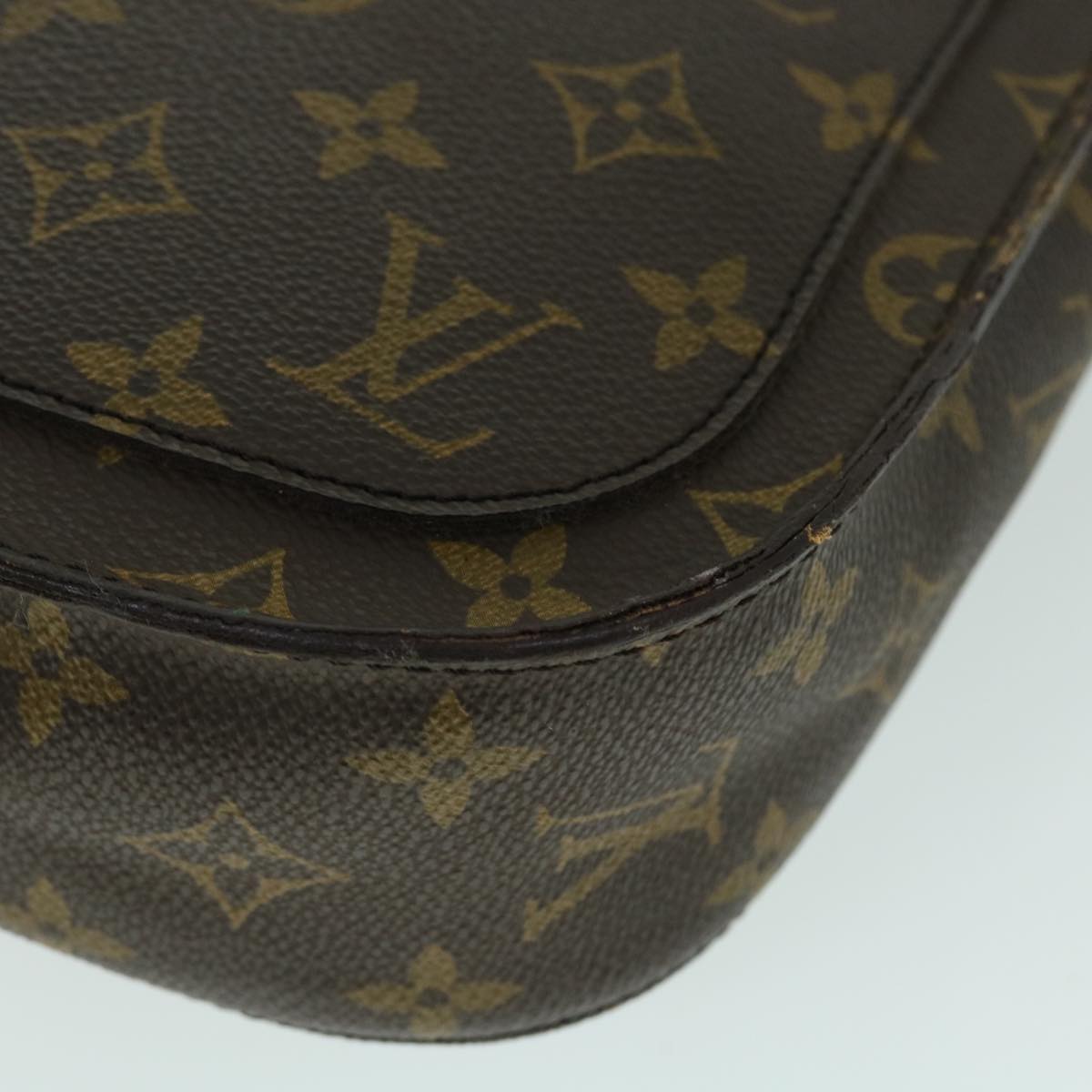 LOUIS VUITTON Monogram Saint Cloud GM Shoulder Bag M51242 LV am4981