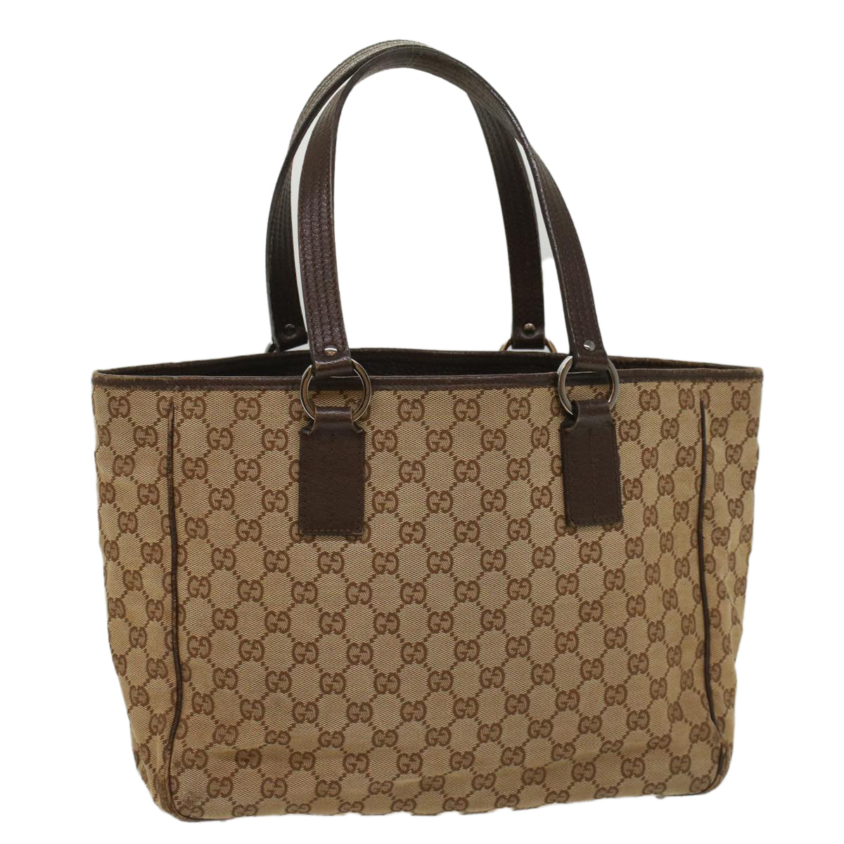 Luxury Gucci GG Canvas Tote Bag Beige 113017  am5049