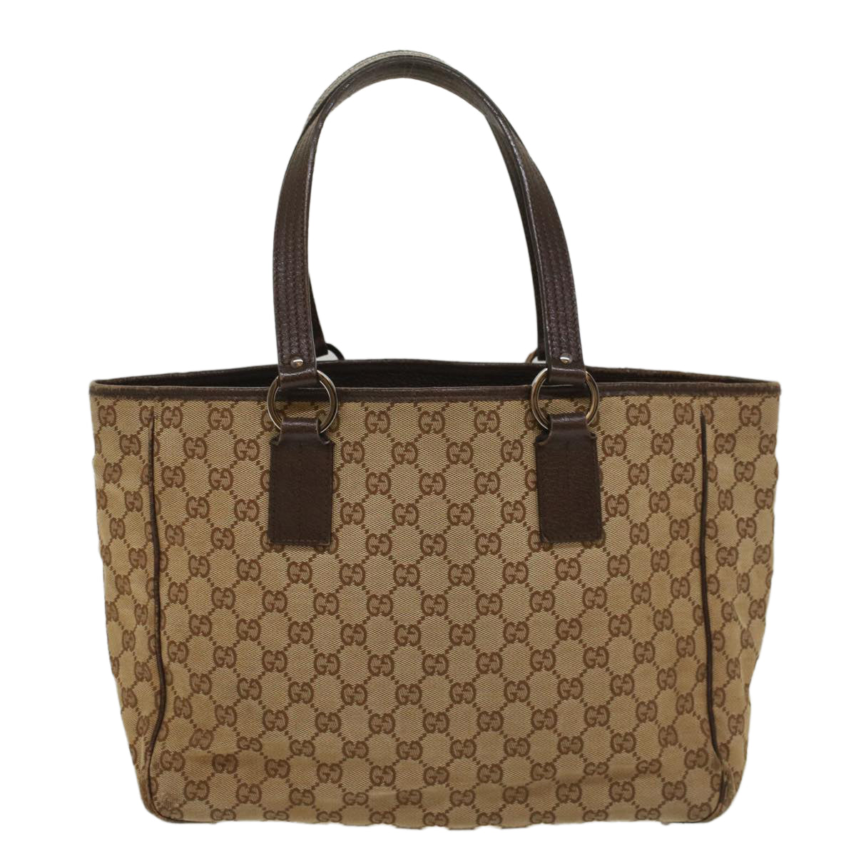 Luxury Gucci GG Canvas Tote Bag Beige 113017  am5049