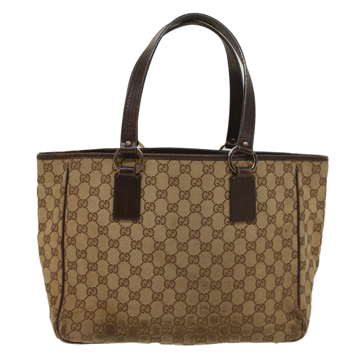 Luxury Gucci GG Canvas Tote Bag Beige 113017  am5049