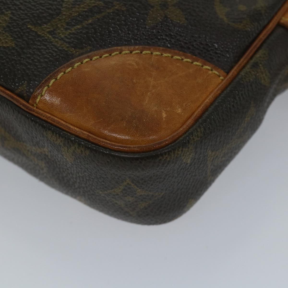LOUIS VUITTON Monogram Marly Dragonne GM Clutch Bag M51825 LV am5083