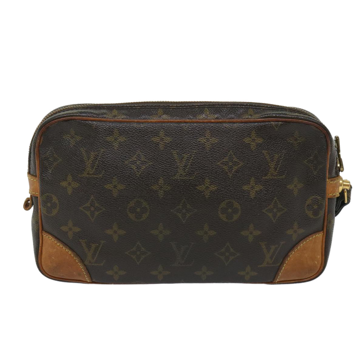 LOUIS VUITTON Monogram Marly Dragonne GM Clutch Bag M51825 LV am5083