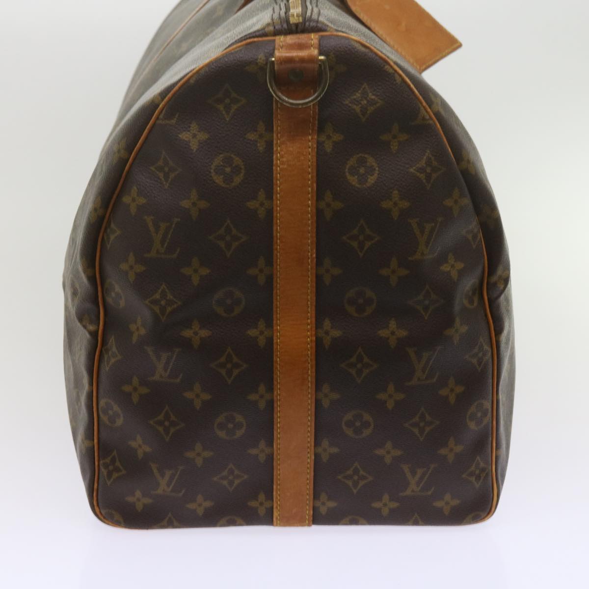 LOUIS VUITTON Monogram Keepall Bandouliere 60 Boston Bag M41412 LV am5255