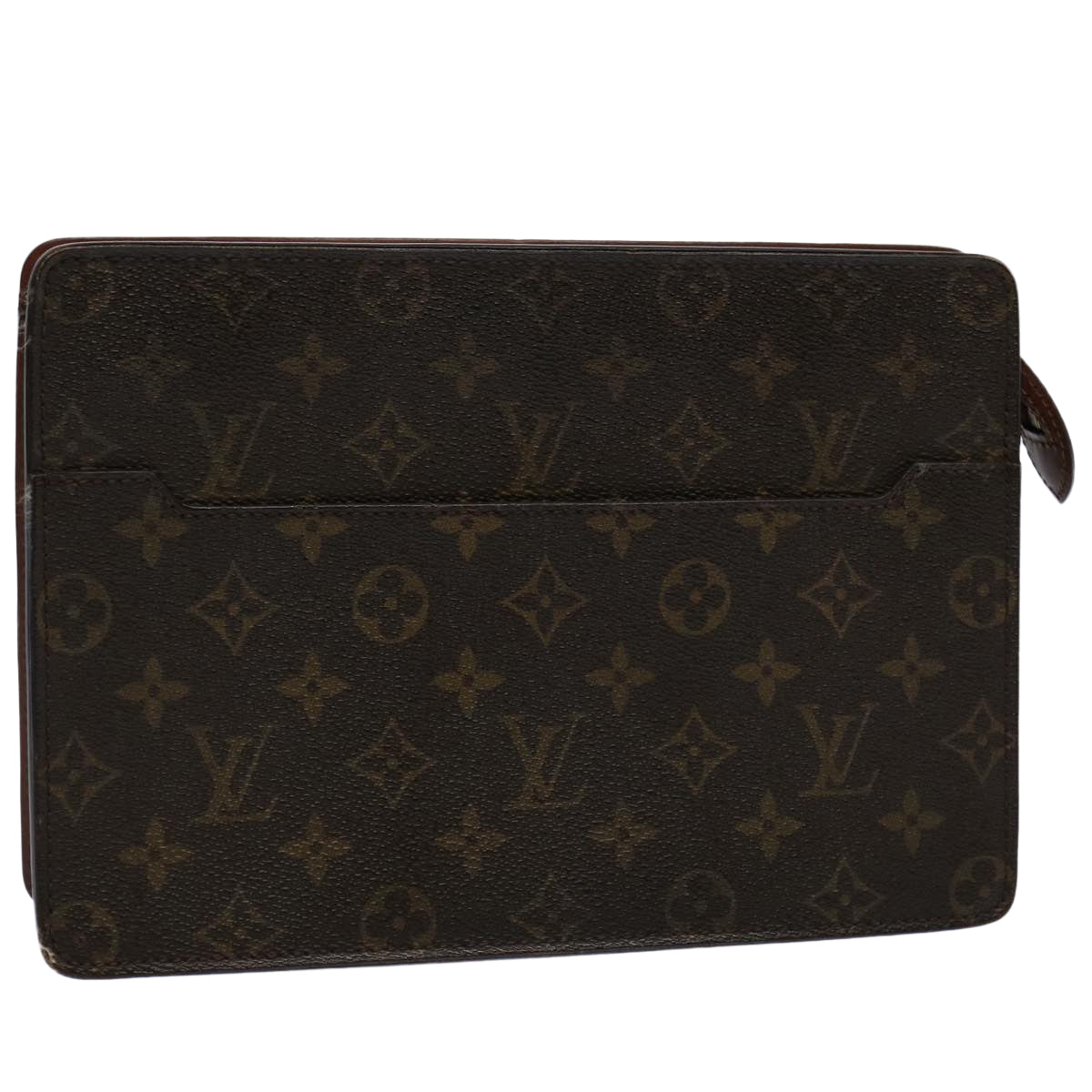 LOUIS VUITTON Monogram Pochette Homme Clutch Bag M51795 LV am5359