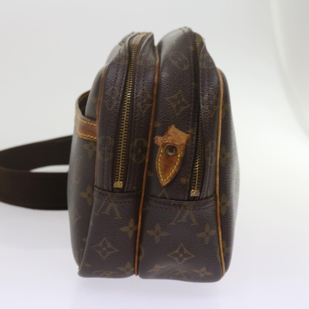 LOUIS VUITTON Monogram Reporter PM Shoulder Bag M45254 LV am5360