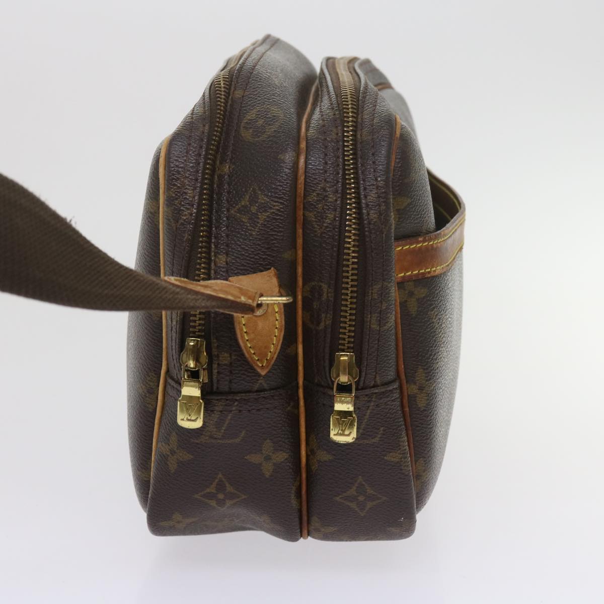 LOUIS VUITTON Monogram Reporter PM Shoulder Bag M45254 LV am5360