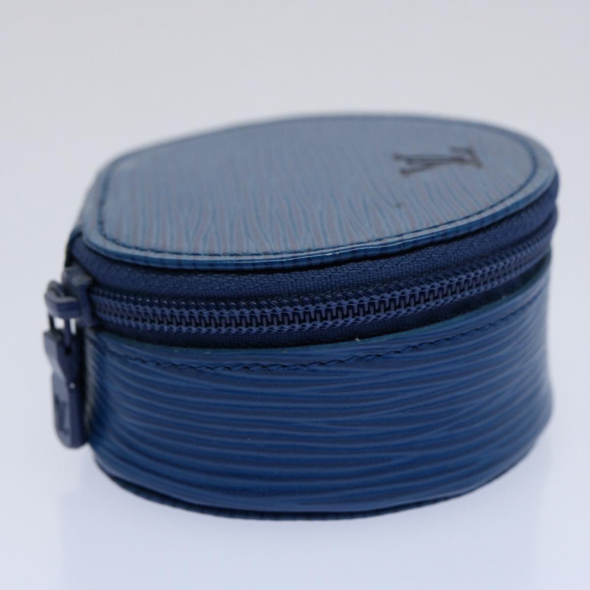 LOUIS VUITTON Epi Ecrin Bijou 8 Jewelry Box Blue M48215 LV am5366