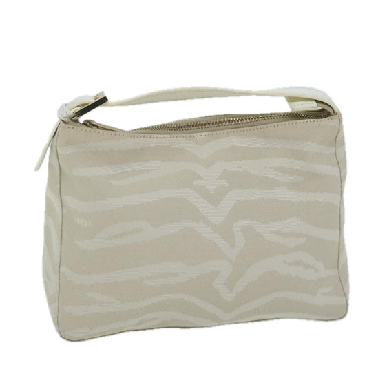 Luxury FendiHand Bag Canvas Beigeam5396