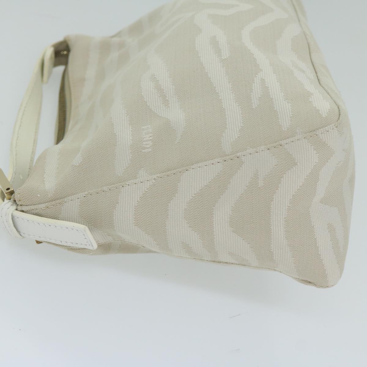 Luxury FendiHand Bag Canvas Beigeam5396
