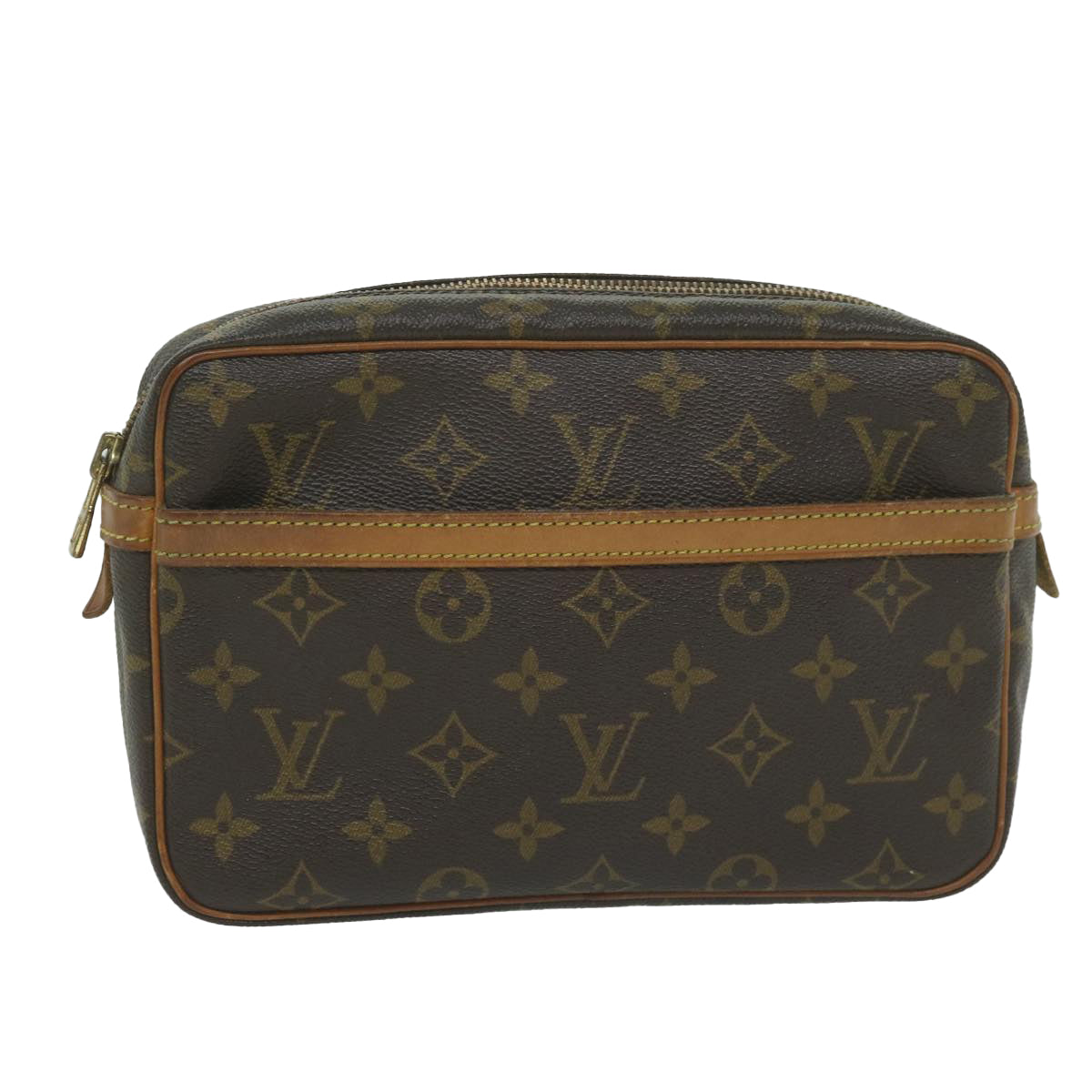 LOUIS VUITTON Monogram Compiegne 23 Clutch Bag M51847 LV am5400