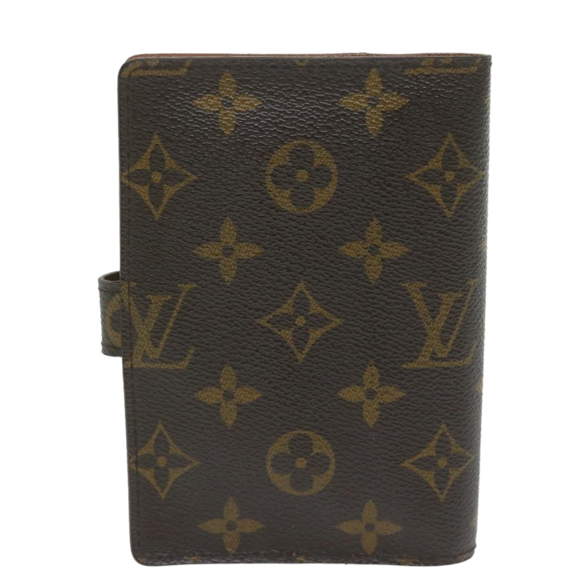 LOUIS VUITTON Monogram Agenda PM Day Planner Cover R20005 LV am5408