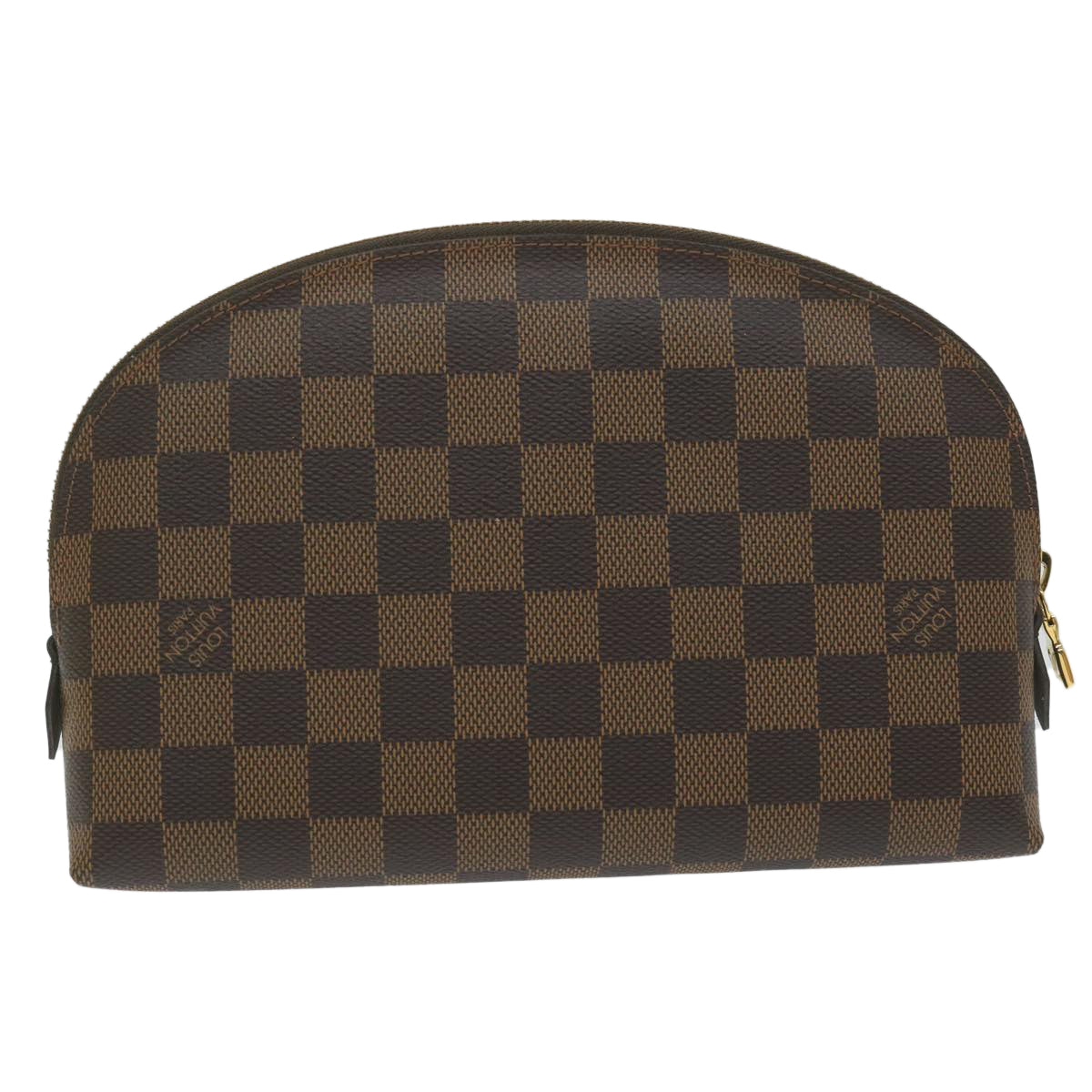 LOUIS VUITTON Damier Ebene Pochette Cosmetic GM Pouch N23345 LV am5412