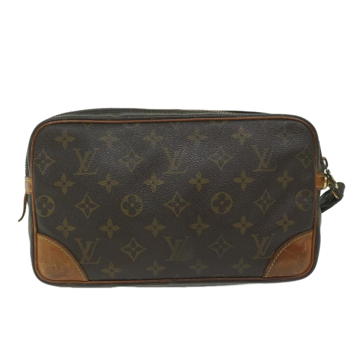 LOUIS VUITTON Monogram Marly Dragonne GM Clutch Bag M51825 LV am5426